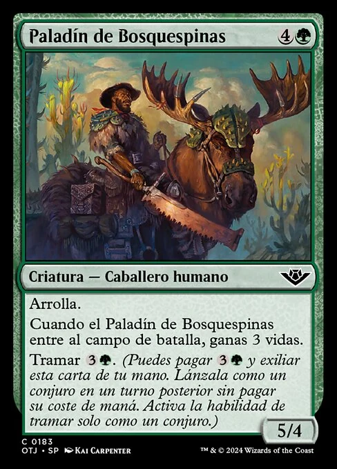 Paladín de Bosquespinas