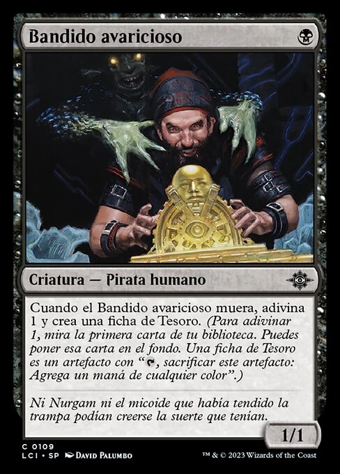 Bandido avaricioso