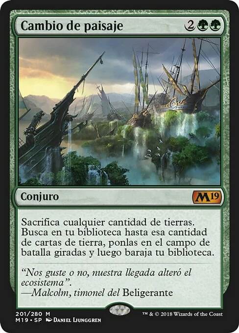 Cambio de paisaje