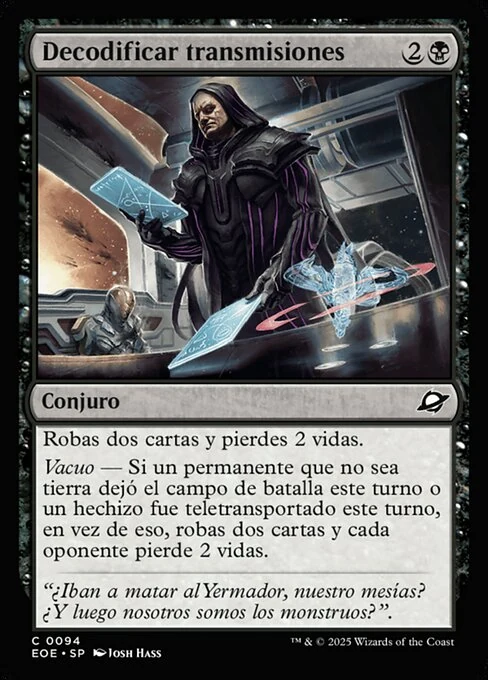 Decodificar transmisiones