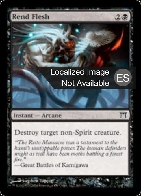 Rasgar la carne