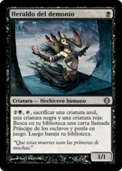 Heraldo del demonio