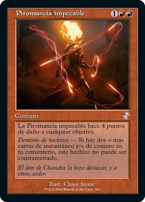 Piromancia impecable