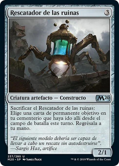 Rescatador de las ruinas
