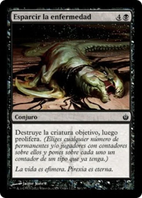 Esparcir la enfermedad