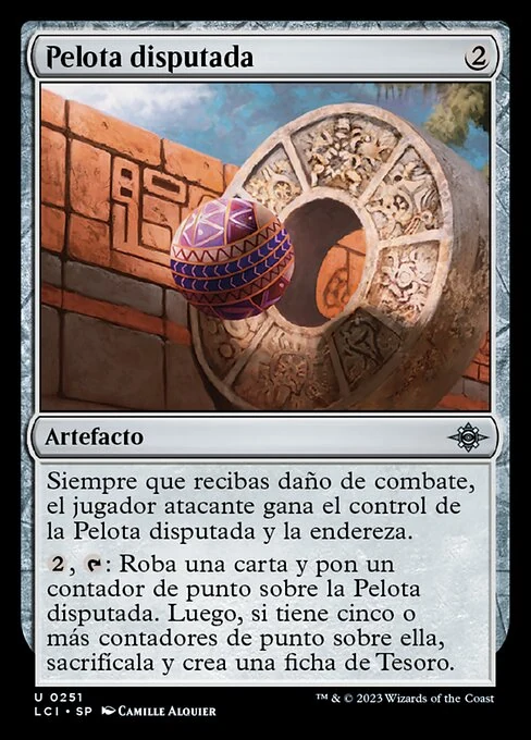 Pelota disputada