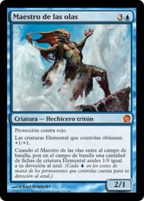 Maestro de las olas