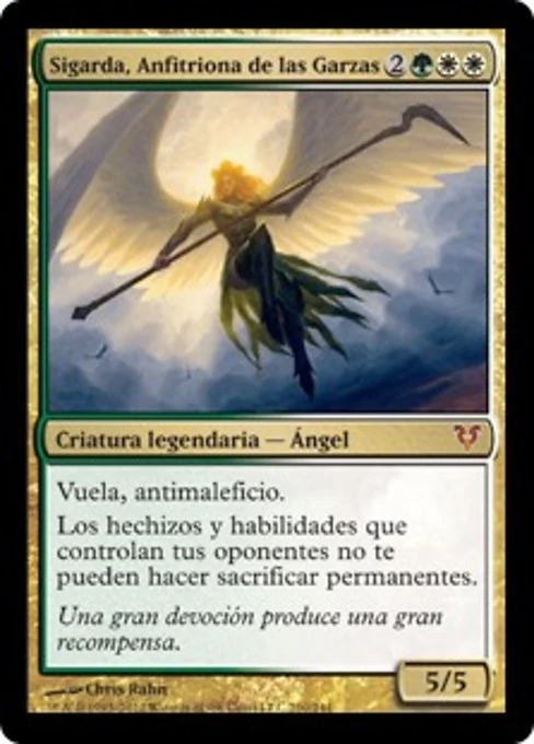 Sigarda, Anfitriona de las Garzas