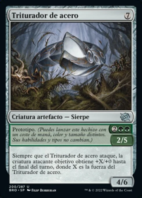 Triturador de acero
