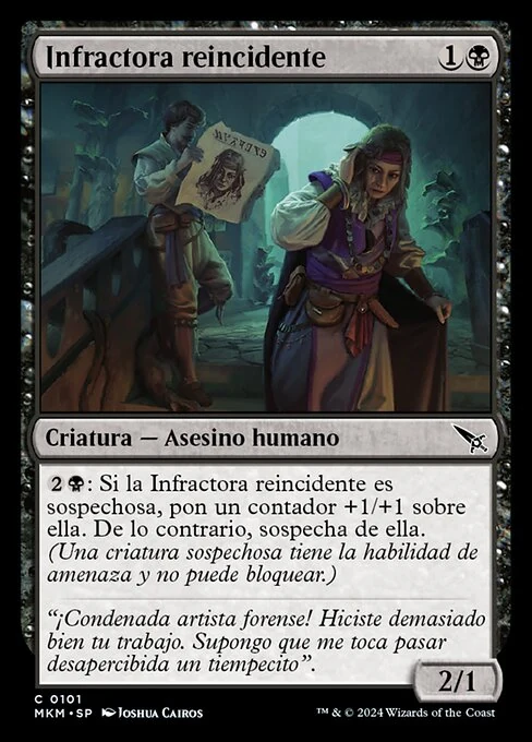 Infractora reincidente
