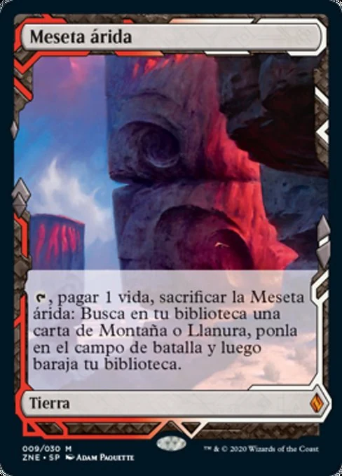 Meseta árida