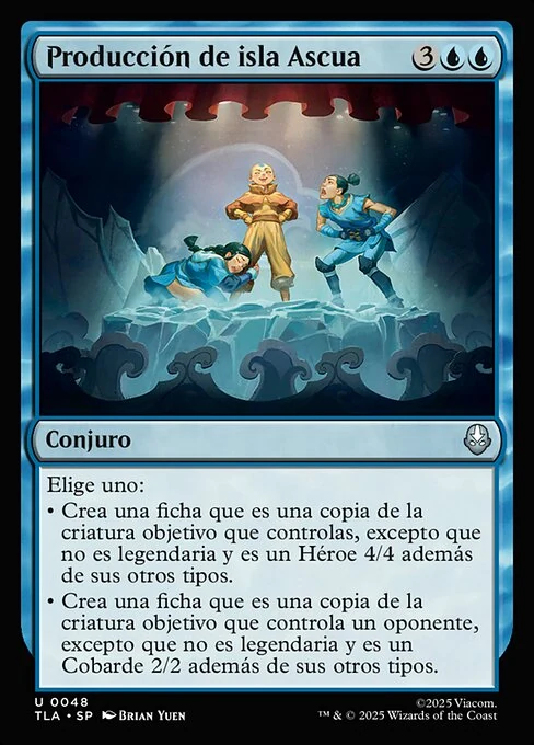 Producción de isla Ascua