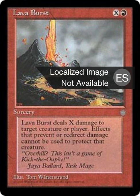 Erupción de lava