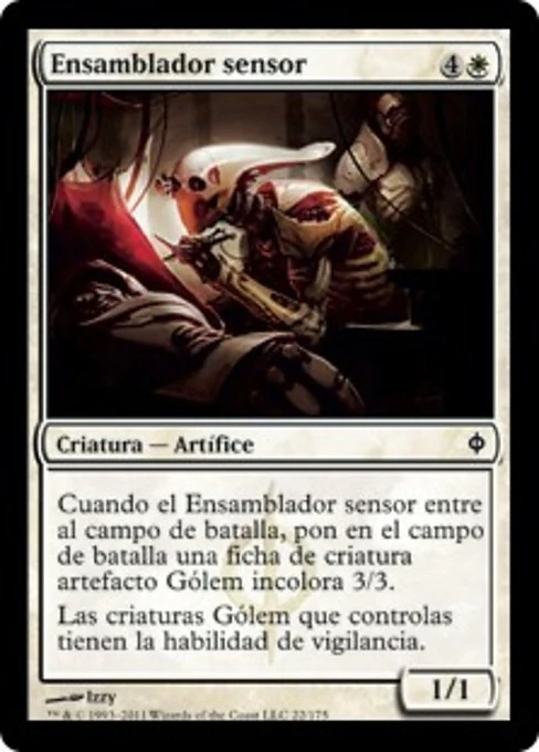 Ensamblador sensor
