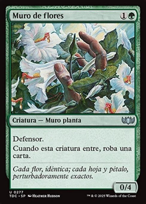 Muro de flores