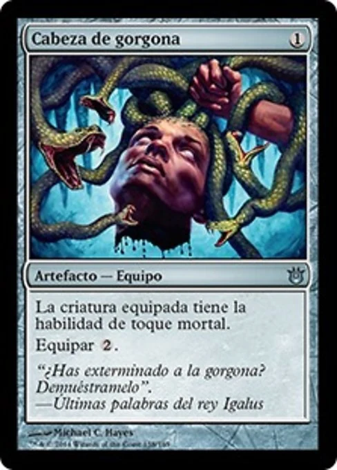 Cabeza de gorgona