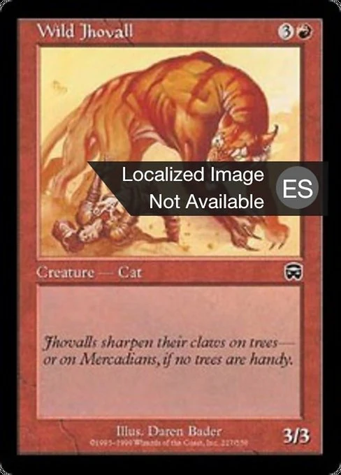 Jhoval salvaje