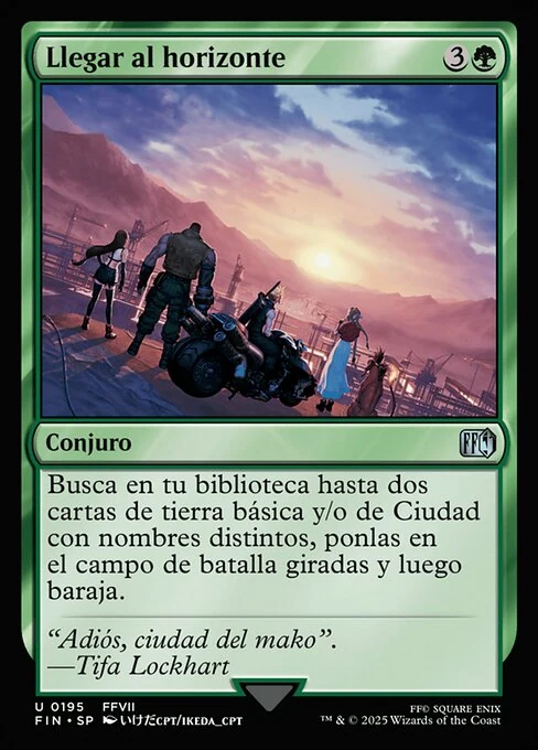 Llegar al horizonte