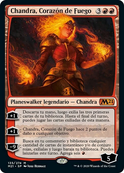 Chandra, Corazón de Fuego