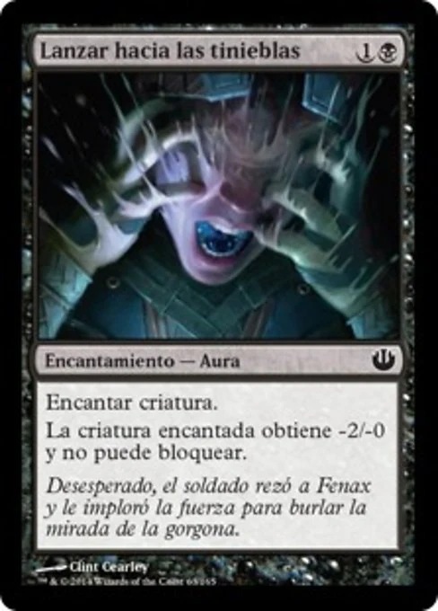 Lanzar hacia las tinieblas