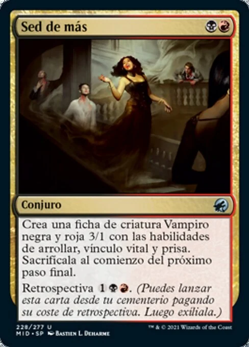 Sed de más