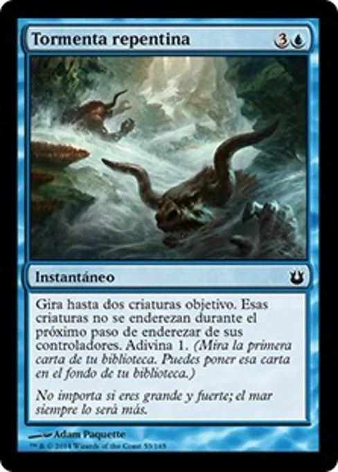 Tormenta repentina