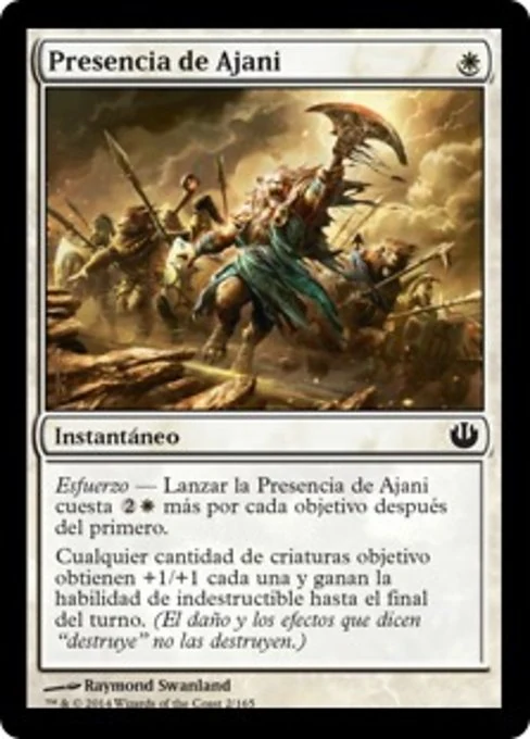 Presencia de Ajani
