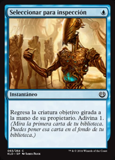 Seleccionar para inspección
