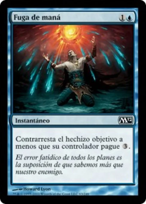 Fuga de maná