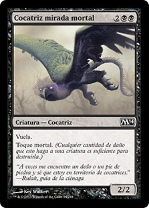 Cocatriz mirada mortal
