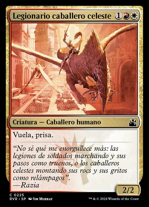Legionario caballero celeste