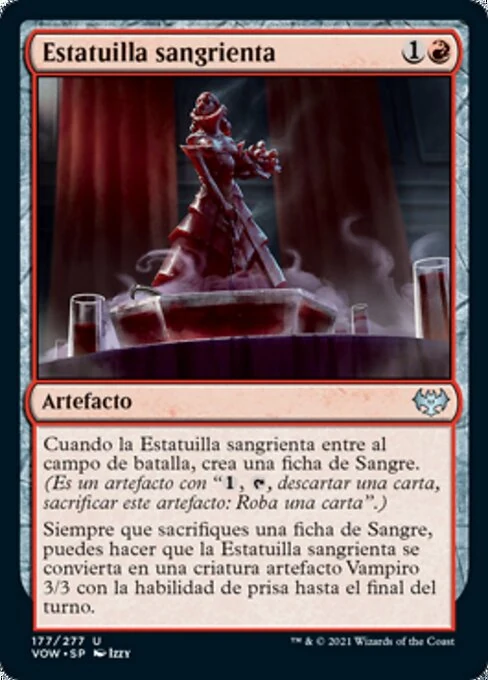 Estatuilla sangrienta
