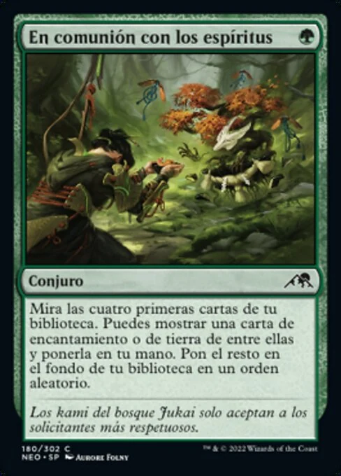 En comunión con los espíritus