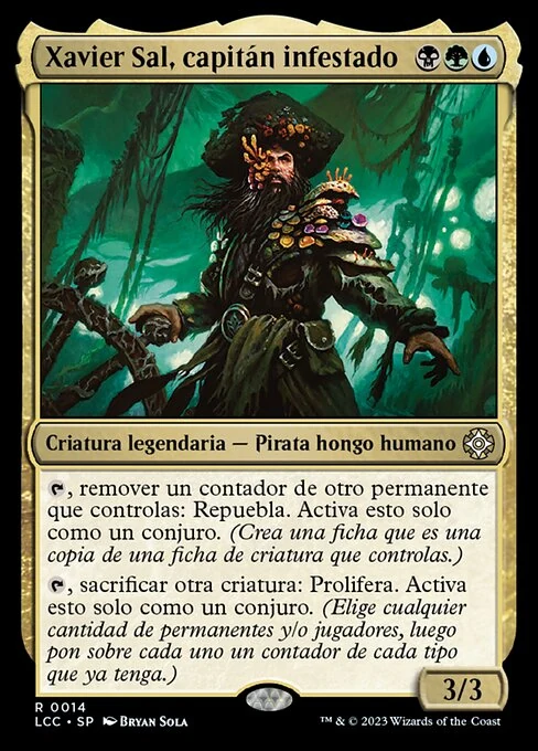 Xavier Sal, capitán infestado