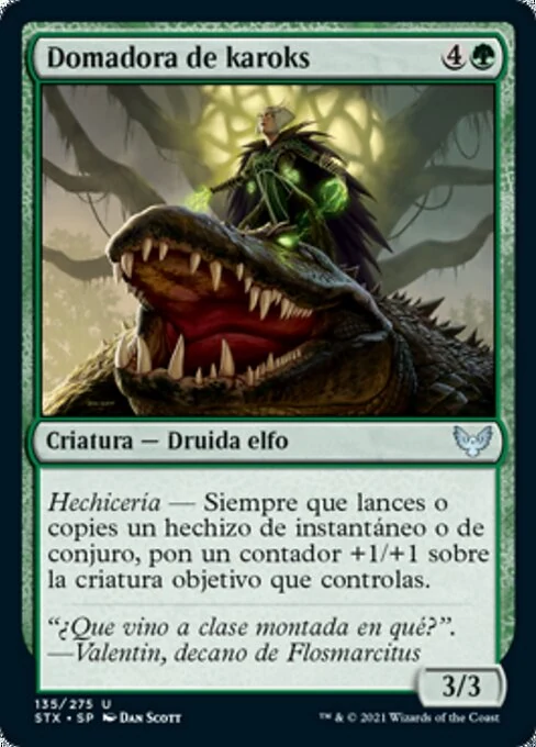 Domadora de karoks