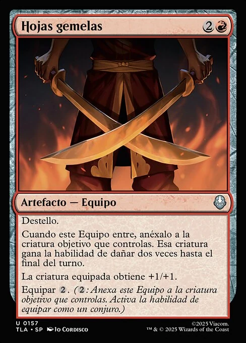 Hojas gemelas