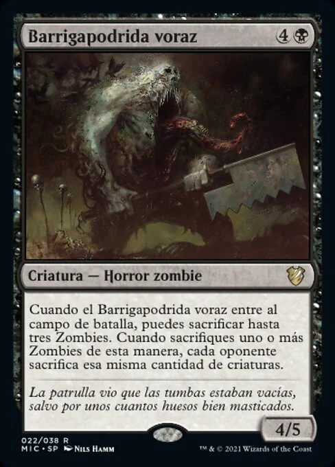 Barrigapodrida voraz