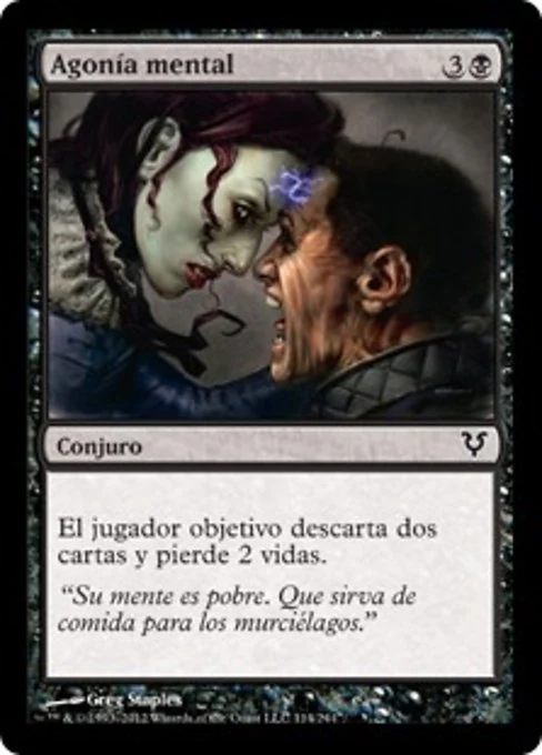 Agonía mental