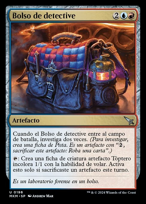Bolso de detective