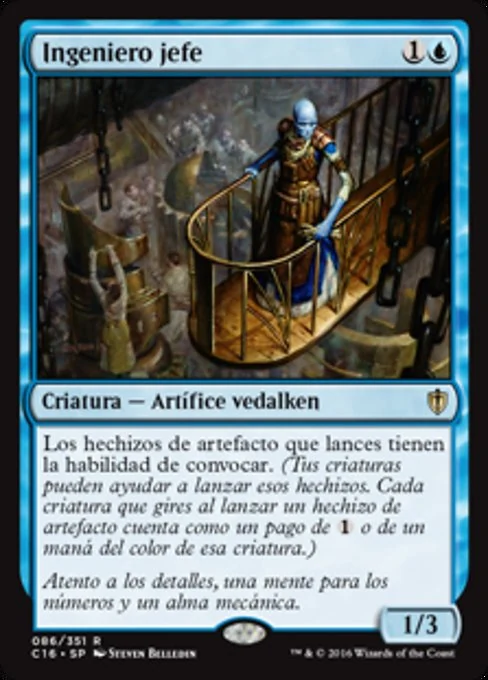 Ingeniero jefe