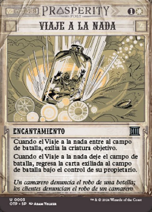 Viaje a la nada