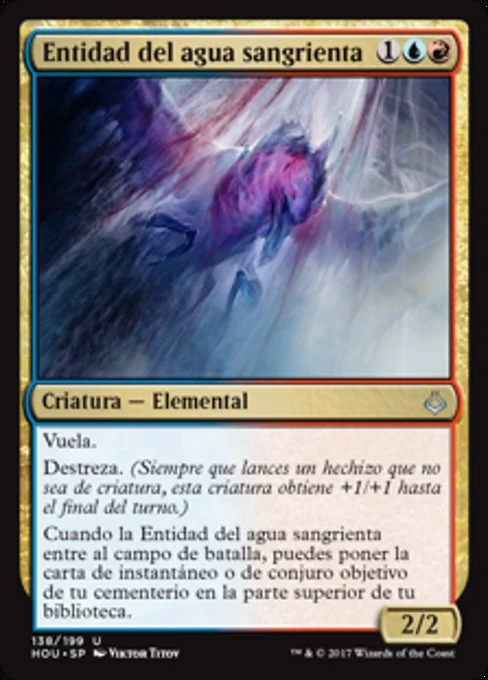 Entidad del agua sangrienta