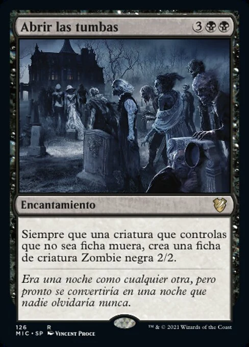 Abrir las tumbas