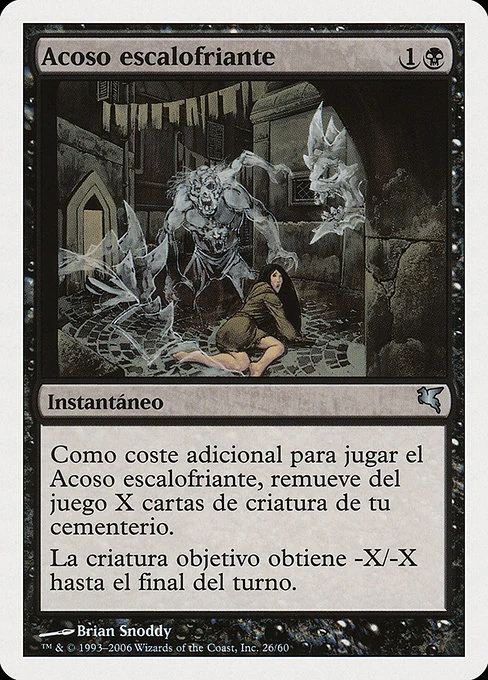 Acoso escalofriante