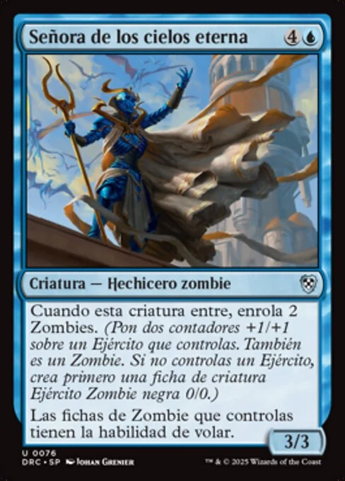 Señora de los cielos eterna