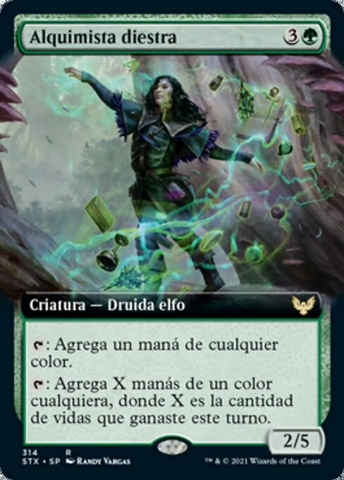Alquimista diestra