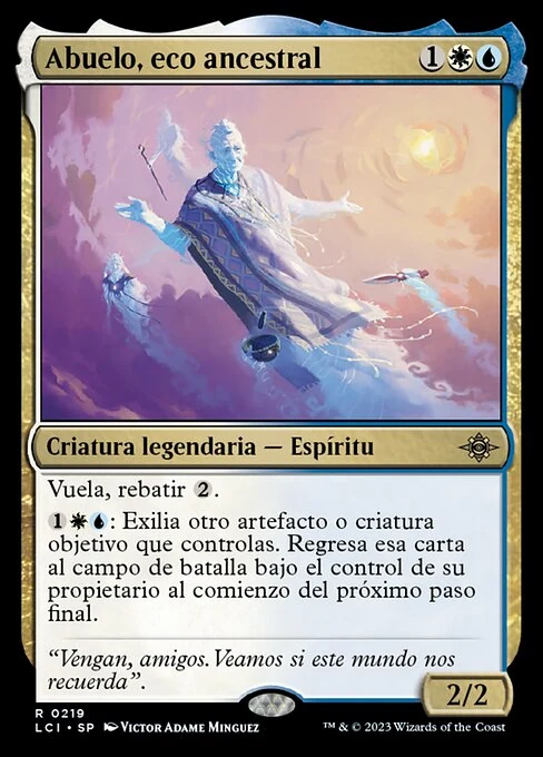 Abuelo, eco ancestral