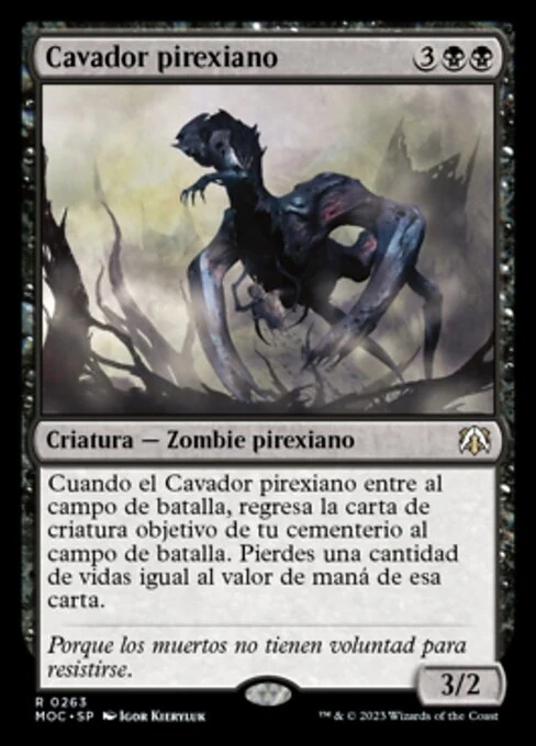 Cavador pirexiano