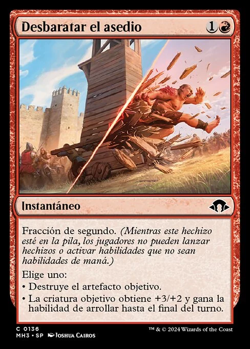 Desbaratar el asedio