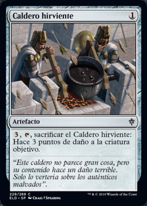 Caldero hirviente
